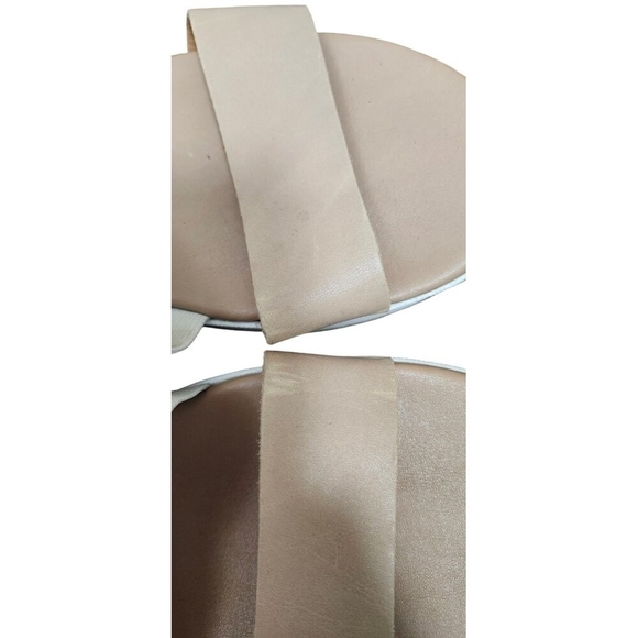 Sorel Cameron Flatform Slingback Sandal Honest Beige Chalk White Size 9.5 - Picture 4 of 11